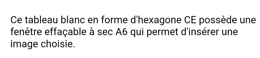 Planche vocabulaire parlante