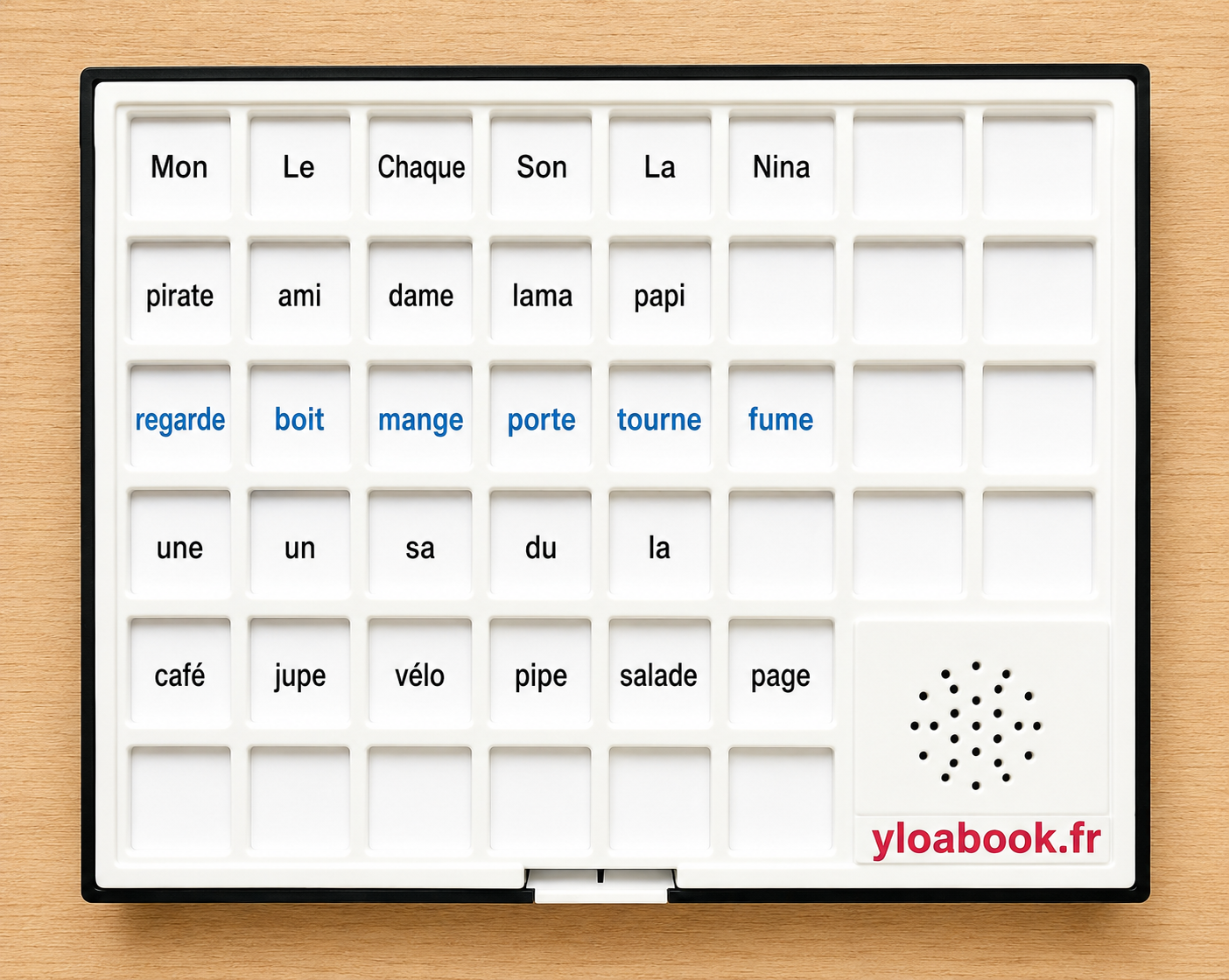 Tableau bavard de lecture-Outil ludique et sonore pour apprendre à lire