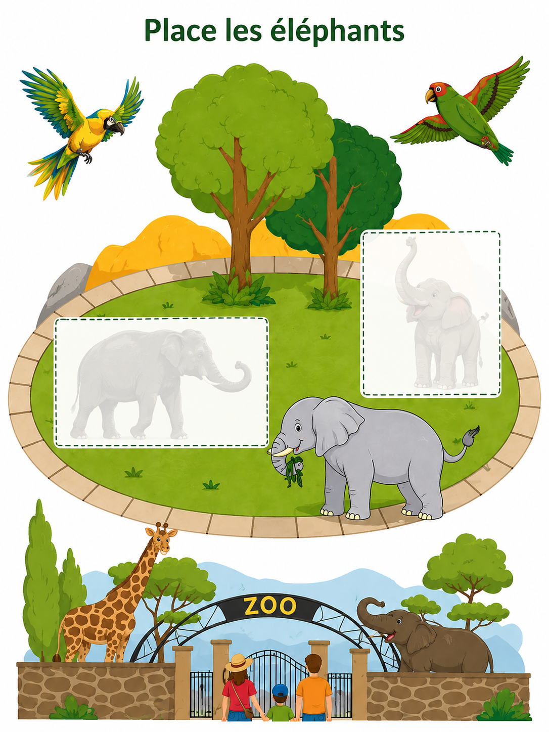 Mon livret zoo – J’observe, je joue, j’apprends !