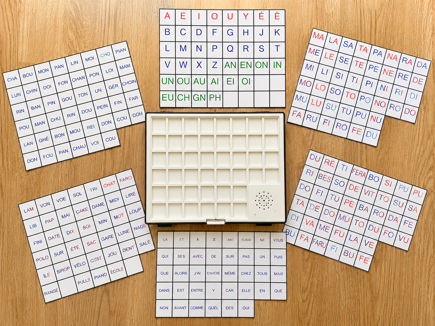 Tableau bavard de lecture-Outil ludique et sonore pour apprendre à lire