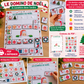 Domino de Noël - Jeu à imprimer PDF