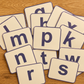 Cartes des sons - en minuscule script