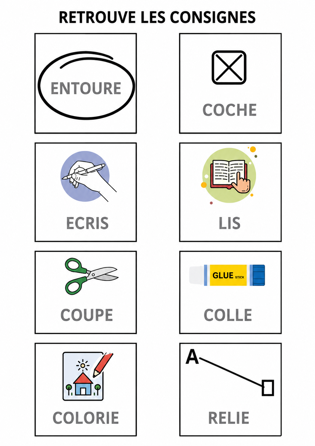 Je prépare mon CP