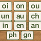 Cartes des sons - en minuscule script