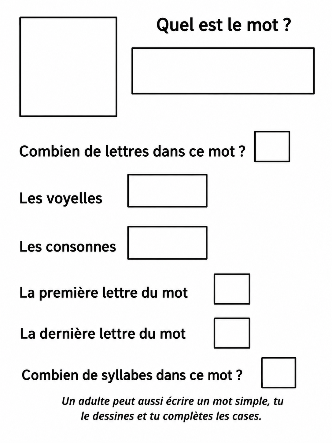 Je prépare mon CP