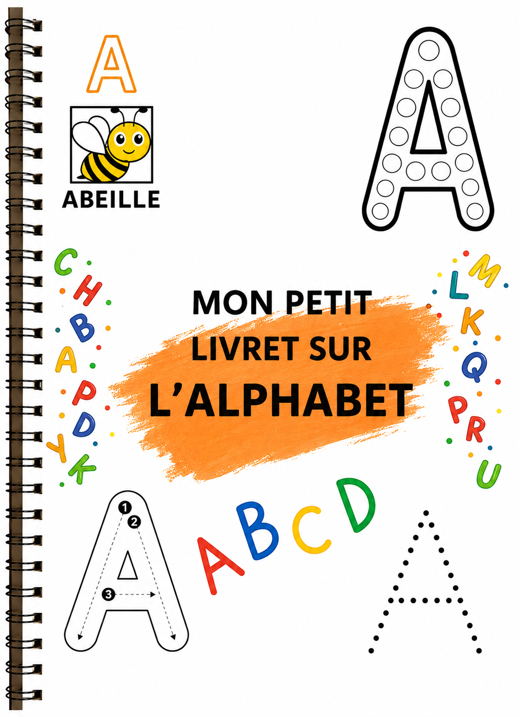 Mon livret alphabet : J’apprends l’alphabet en manipulant ( à scratcher et à tracer)