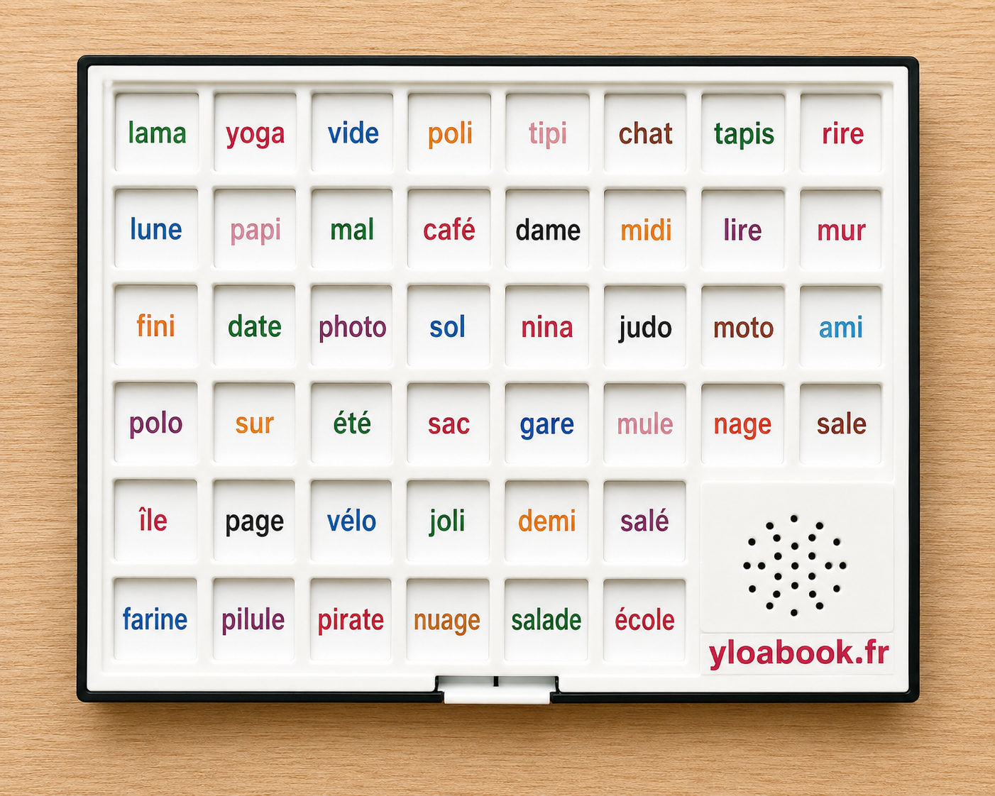 Tableau bavard de lecture-Outil ludique et sonore pour apprendre à lire