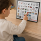 Le Petit Tableau Parlant – Tableau de communication sonore (44 pictogrammes)