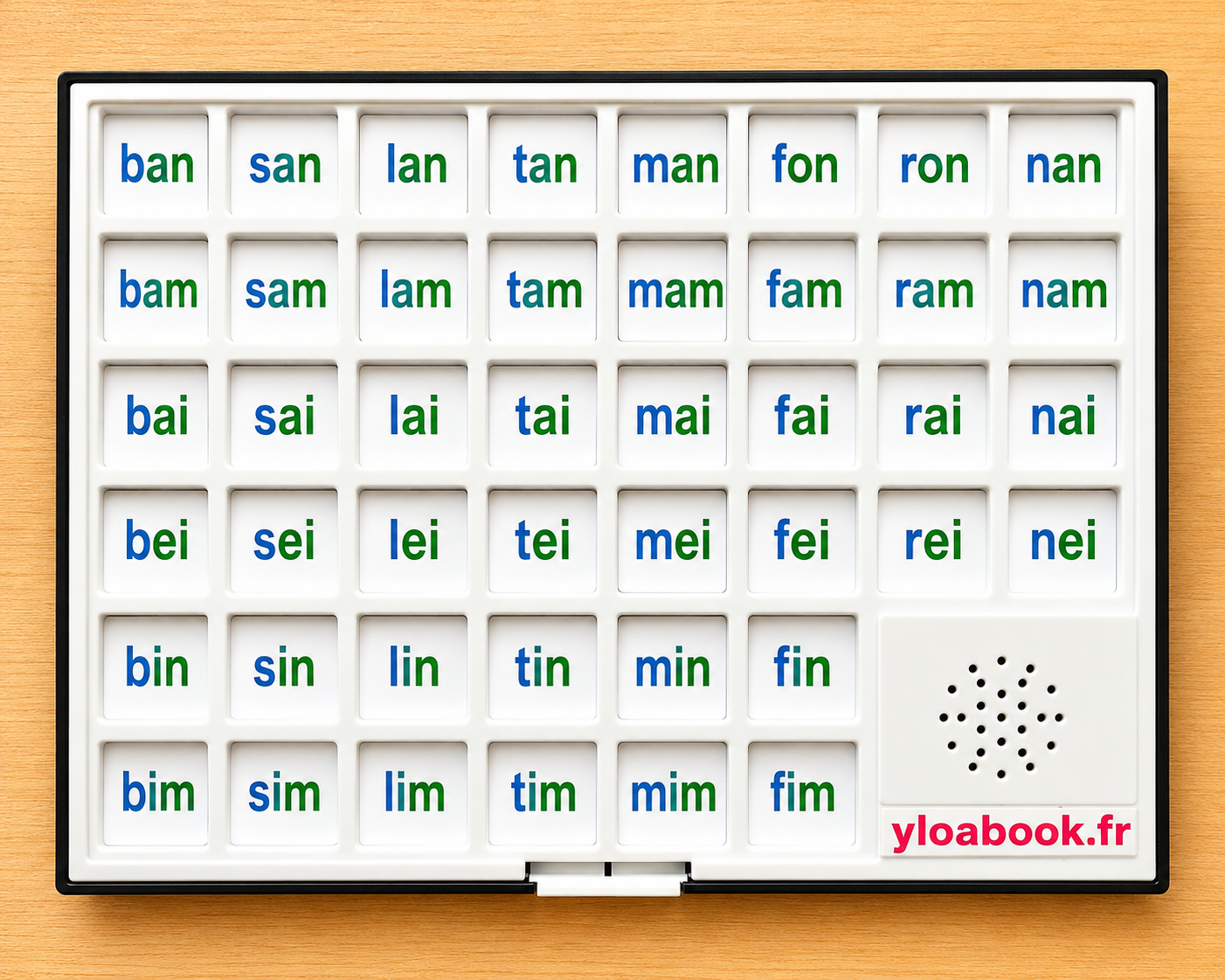Tableau bavard de lecture-Outil ludique et sonore pour apprendre à lire