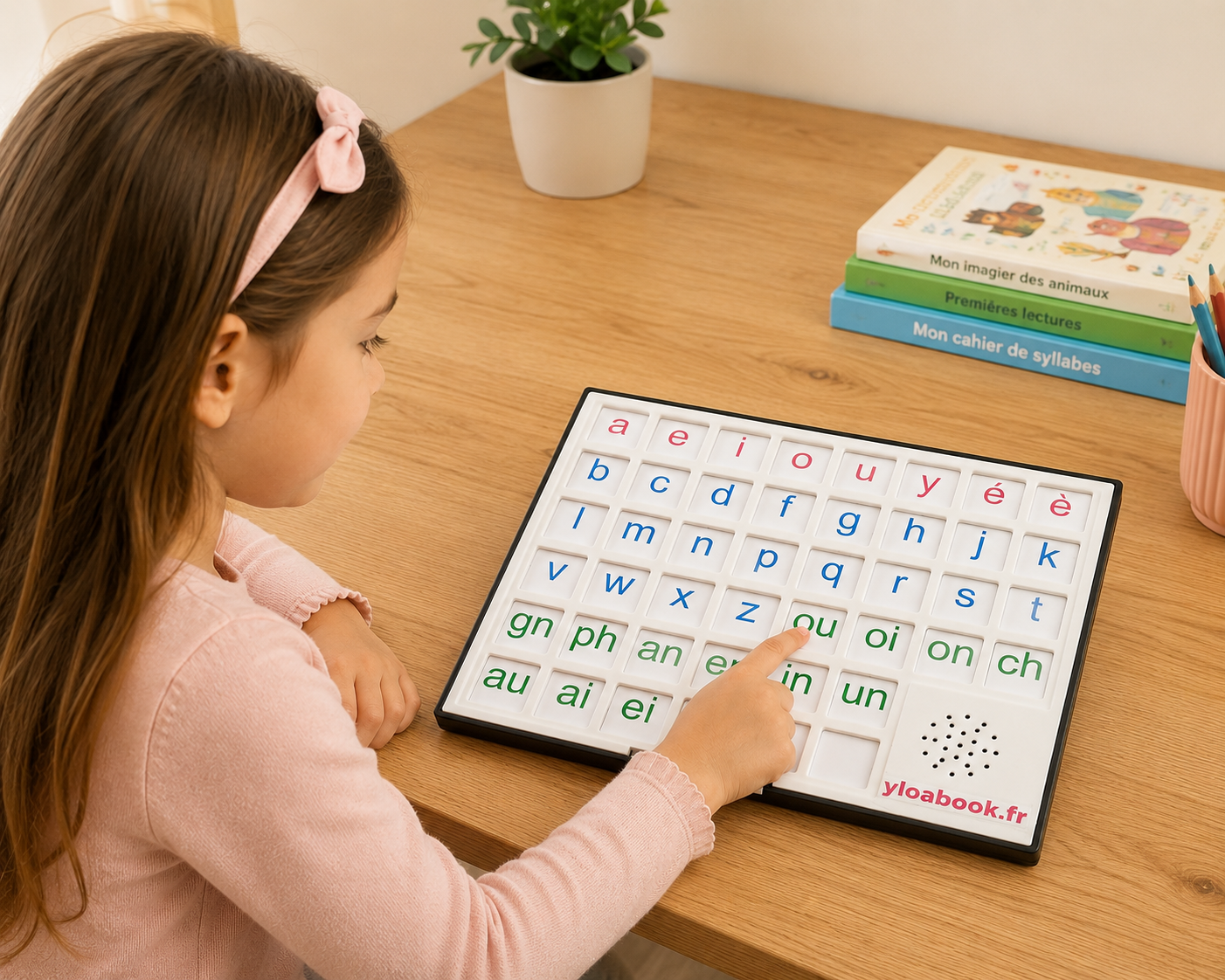Tableau bavard de lecture-Outil ludique et sonore pour apprendre à lire