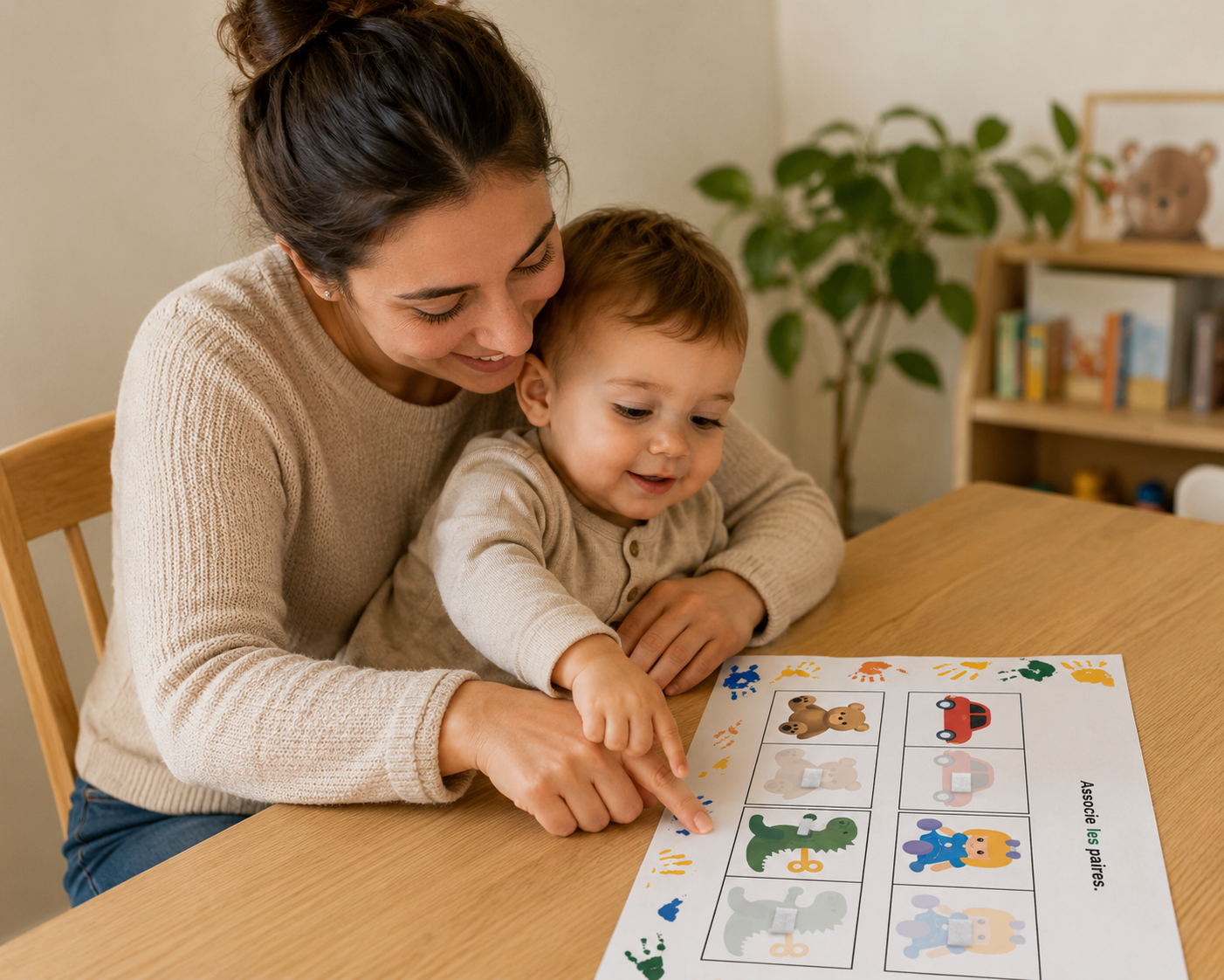 📘 Le petit livret des 18/24 mois Un support pratique, coloré et éducatif, conçu spécialement pour les tout-petits.
