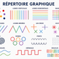 Livret de Graphisme-16 Fiches Plastifiées Réutilisables(A4)