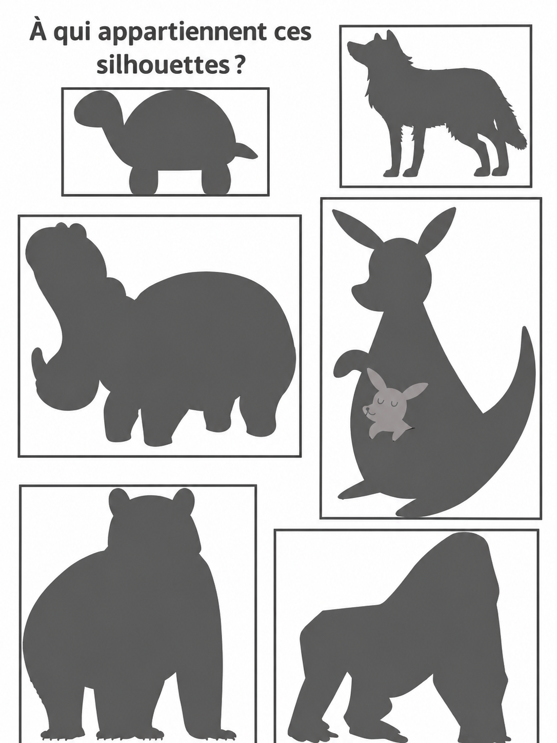 Mon livret zoo – J’observe, je joue, j’apprends !