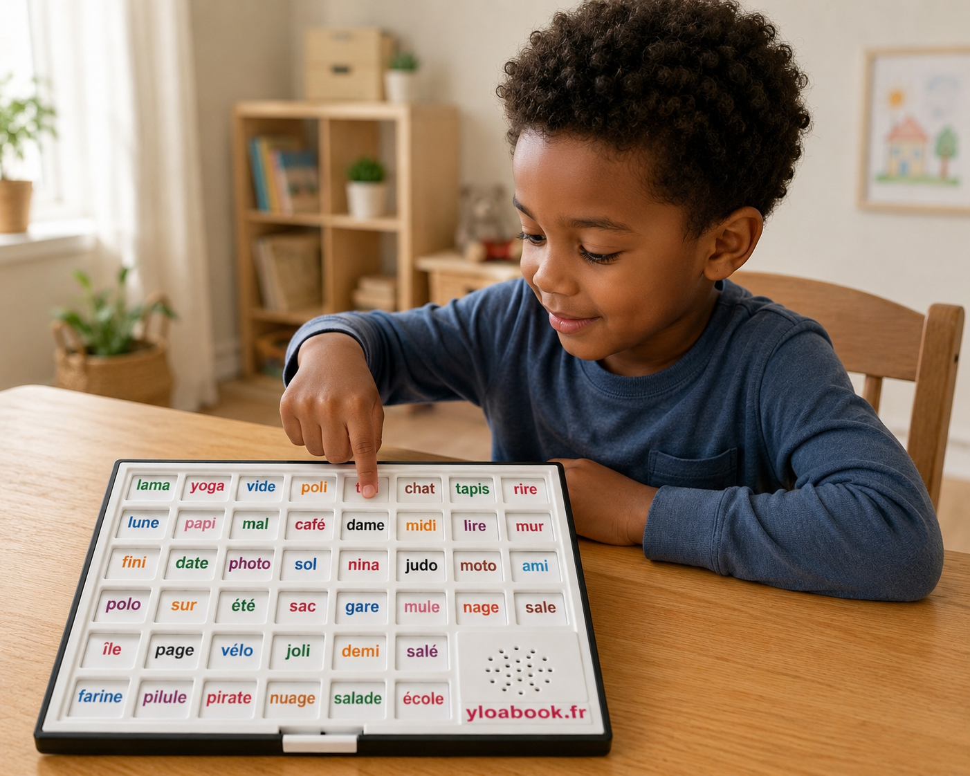 Tableau bavard de lecture-Outil ludique et sonore pour apprendre à lire