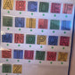 Étiquettes Alphabet A à Z – Lettres Colorées & Plastifiées (format 7x7 cm)