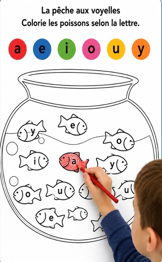 Apprendre les voyelles