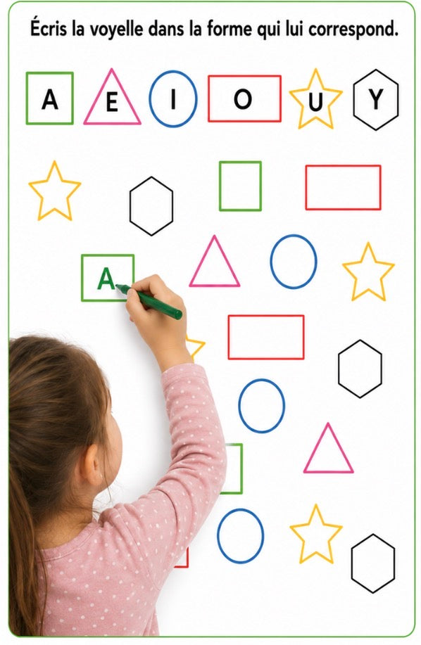 Apprendre les voyelles