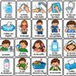 28 pictogrammes de l’hygiène – PDF compatible avec le grand tableau de communication parlant YLOABOOK