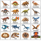 30 pictogrammes « Les dinosaures » – PDF à imprimer | Compatible avec le grand tableau parlant YLOABOOK