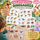 30 pictogrammes « Les dinosaures » – PDF à imprimer | Compatible avec le grand tableau parlant YLOABOOK