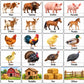 30 pictogrammes « Les animaux de la ferme » – PDF à imprimer | Compatible avec le grand tableau parlant YLOABOOK