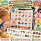 30 pictogrammes « Les animaux de la ferme » – PDF à imprimer | Compatible avec le grand tableau parlant YLOABOOK