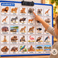 30 pictogrammes « Les animaux de la savane » – PDF à imprimer | Compatible avec le grand tableau parlant YLOABOOK
