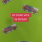 En route pour la lecture 🚗 – Support A4 plastifié + 13 voitures des sons
